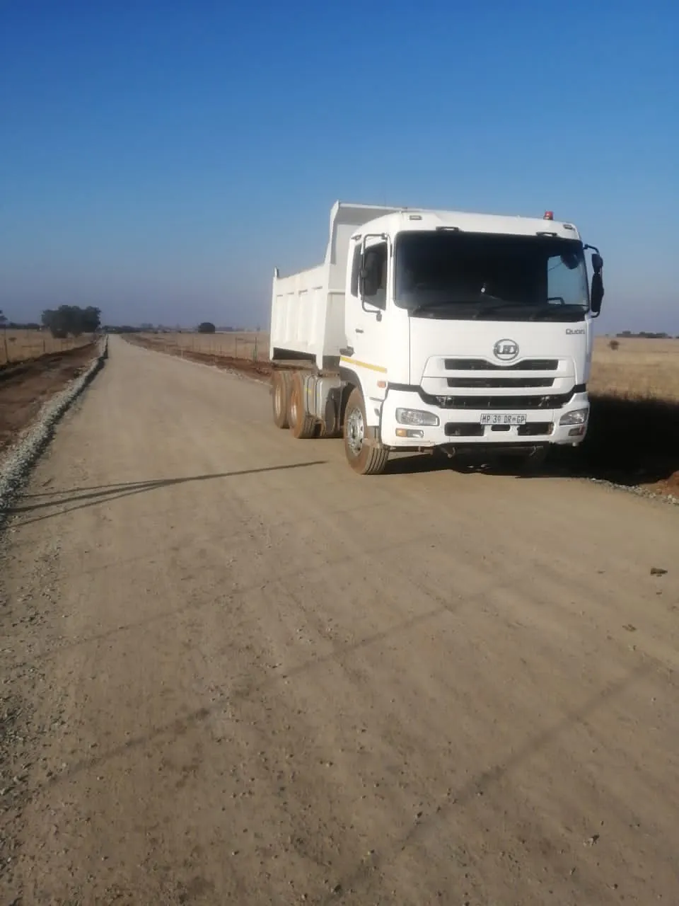 Tracked excavator on site by Seldariah Trading